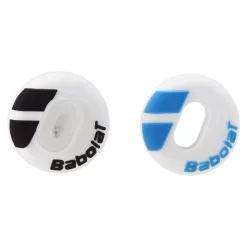 Antivibrateurs Babolat Custom Damp Blanc / Noir / Bleu X 2