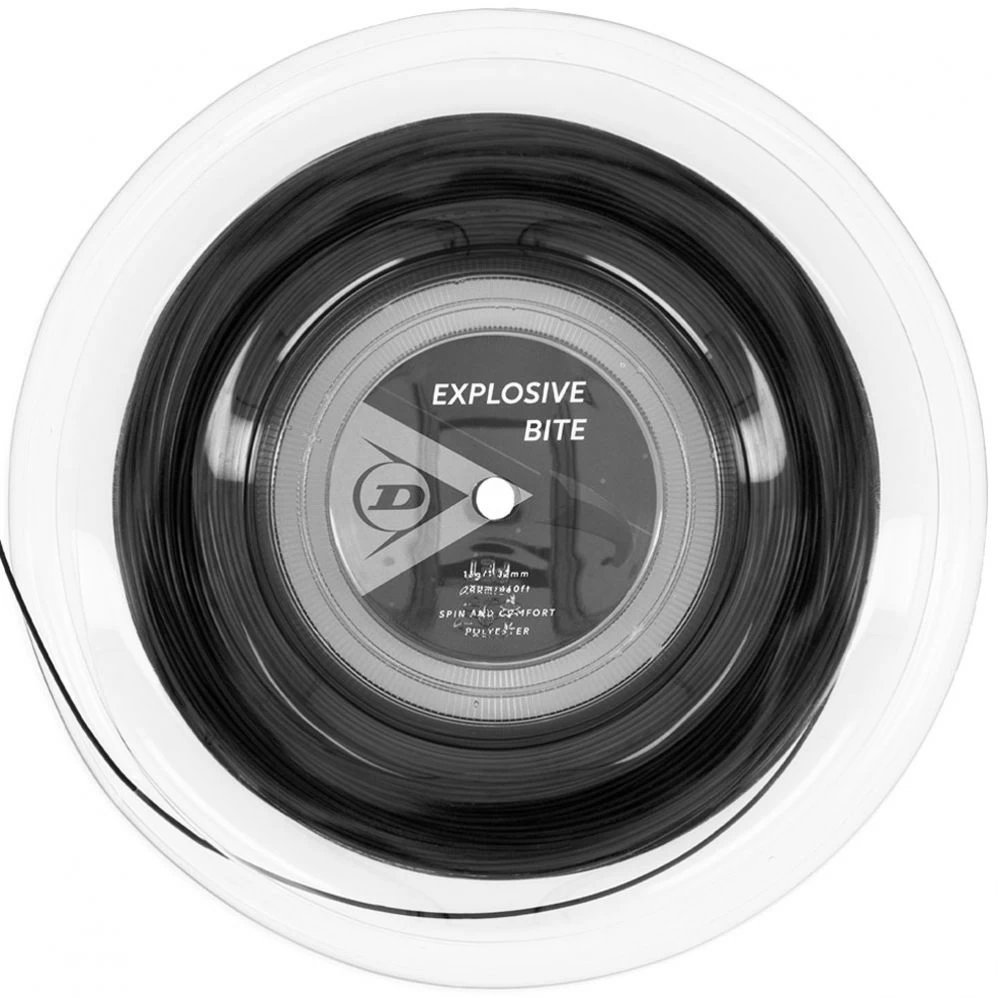 Bobine Dunlop Explosive Bite Noir 200m 1 Bobine Dunlop Explosive Bite Noir 200m