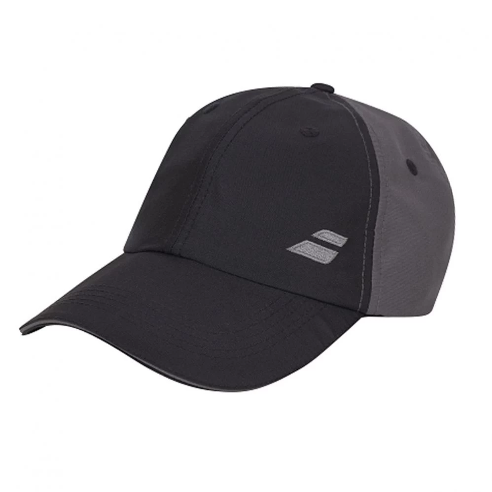 Casquette Babolat Basic Logo Noir / Gris 1 Casquette Babolat Basic Logo Noir / Gris