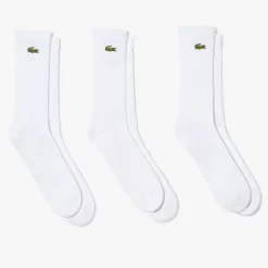 Chaussettes Lacoste Sport Blanc (3 Paires)