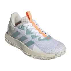 Chaussures Adidas SoleMatch Control Femme Blanc / Mint -Tennis Soldes Magasin chaussures adidas solematch control femme blanc mint 4