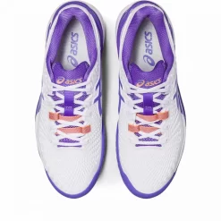 Chaussures Asics Gel Resolution 9 Femme Blanc / Améthyste -Tennis Soldes Magasin chaussures asics gel resolution 9 femme blanc amethyste 2