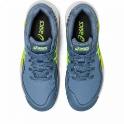 Chaussures Asics Gel Resolution 9 GS Junior Bleu / Vert -Tennis Soldes Magasin chaussures asics gel resolution 9 gs junior bleu vert 4