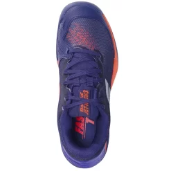 Chaussures Babolat Jet Mach 3 Junior Bleu / Rouge -Tennis Soldes Magasin chaussures babolat jet mach 3 junior bleu rouge 2