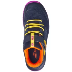 Chaussures Babolat Pulsion All Court Junior Noir / Aero -Tennis Soldes Magasin chaussures babolat pulsion all court junior noir aero 2