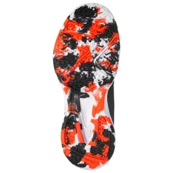 Chaussures K-Swiss Court Express Junior Noir / Orange -Tennis Soldes Magasin chaussures k swiss court express junior noir orange 4