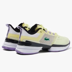 Chaussures Lacoste AG-LT Ultra Femme Jaune / Violet -Tennis Soldes Magasin chaussures lacoste ag lt ultra femme jaune violet 2