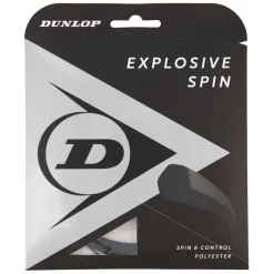Cordage Dunlop Explosive Spin Noir 12m
