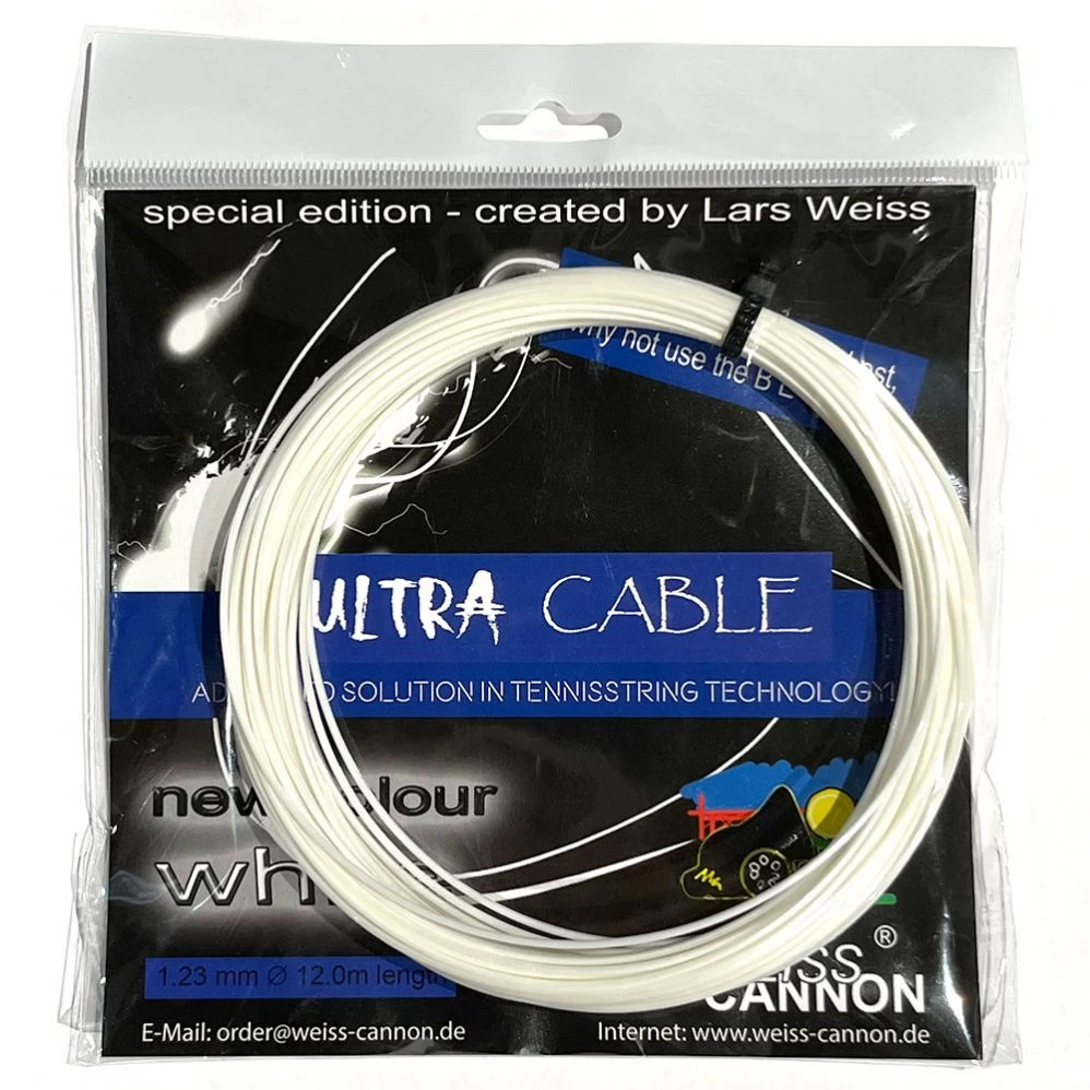 Cordage Weisscannon Ultra Cable Blanc 12m 1 Cordage Weisscannon Ultra Cable Blanc 12m