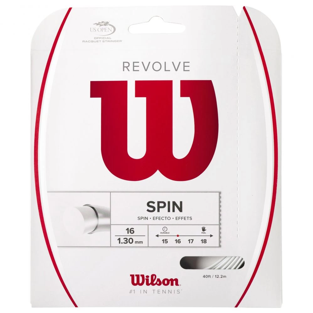 Cordage Wilson Revolve Blanc 12m 1 Cordage Wilson Revolve Blanc 12m