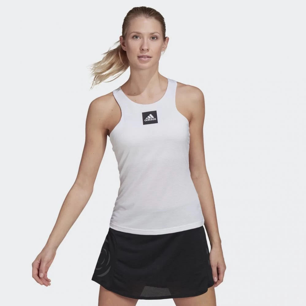 Débardeur Adidas Heat.Rdy Paris Blanc 3 Débardeur Adidas Heat.Rdy Paris Blanc – Image 3
