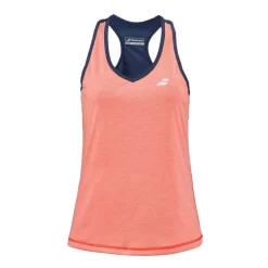 Débardeur Babolat Play Femme Corail / Bleu Marine