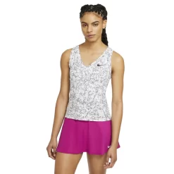 Débardeur Nike Court Femme Victory Print White