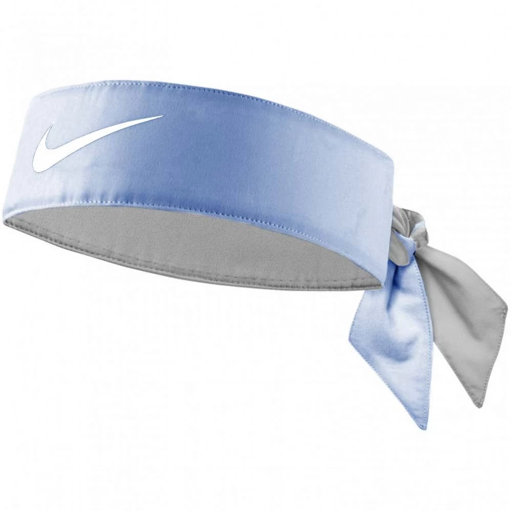 Headband Nike Dri-Fit Bleu / Blanc 1 Headband Nike Dri-Fit Bleu / Blanc