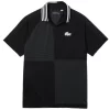 Polo Lacoste Sport Damier Noir