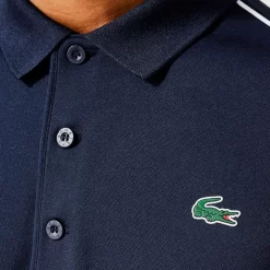 Polo Lacoste Sport Respirant Bleu Marine -Tennis Soldes Magasin polo lacoste sport respirant bleu marine 2