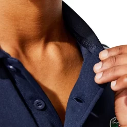 Polo Lacoste Sport Respirant Bleu Marine -Tennis Soldes Magasin polo lacoste sport respirant bleu marine 4