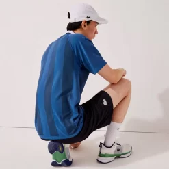 Polo Lacoste Sport Sans Couture Bleu -Tennis Soldes Magasin polo lacoste sport sans couture bleu 2