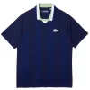 Polo Lacoste Sport Sans Couture Bleu Marine