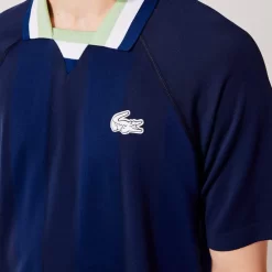 Polo Lacoste Sport Sans Couture Bleu Marine -Tennis Soldes Magasin polo lacoste sport sans couture bleu marine 3