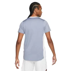 Polo Nike Court Dri-Fit Advantage Bleu Gris -Tennis Soldes Magasin polo nike court dri fit advantage bleu gris 2