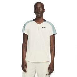 Polo Nike Court Dri-Fit Slam Blanc