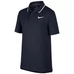 Polo Nike Junior Nikecourt Dry Obsidian
