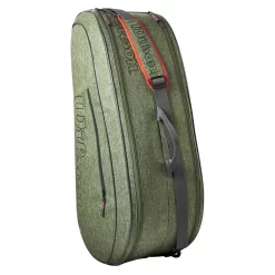 Sac Wilson Team 6R Vert Chiné -Tennis Soldes Magasin sac wilson team 6r vert chine 2