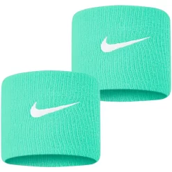 Serre-Poignets Nike Swoosh Vert Menthe / Blanc X 2