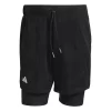 Short Adidas Melbourne 2N1 Noir