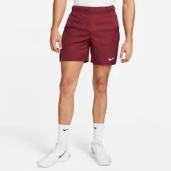 Short Nike Court Flex Victory Bordeaux 18cm -Tennis Soldes Magasin short nike court flex victory bordeaux 18cm 2