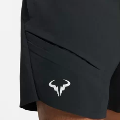 Short Nike Dri-FIT ADV Rafa Noir 18cm -Tennis Soldes Magasin short nike dri fit adv rafa noir 18cm 2