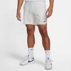 Short NikeCourt Dri-Fit Slam AO Printed Blanc 23cm