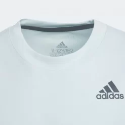 T-Shirt Adidas Junior Club 3 Stripes Bleu -Tennis Soldes Magasin t shirt adidas junior club 3 stripes bleu 2
