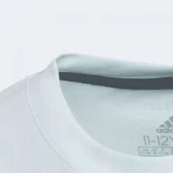 T-Shirt Adidas Junior Club 3 Stripes Bleu -Tennis Soldes Magasin t shirt adidas junior club 3 stripes bleu 3