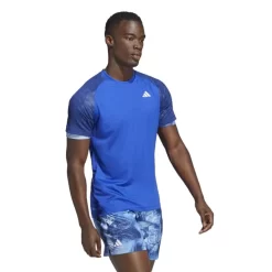 T-Shirt Adidas Melbourne Raglan Ergo Bleu -Tennis Soldes Magasin t shirt adidas melbourne raglan ergo bleu 4