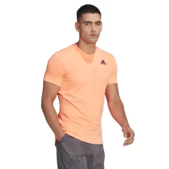 T-shirt Adidas New York FreeLift Orange -Tennis Soldes Magasin t shirt adidas new york freelift orange 2