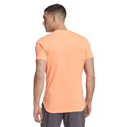 T-shirt Adidas New York FreeLift Orange -Tennis Soldes Magasin t shirt adidas new york freelift orange 3