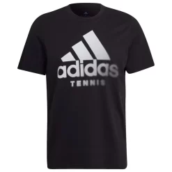 T-Shirt Adidas Tennis Graphic Noir
