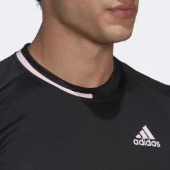 T-shirt Adidas US Series Noir -Tennis Soldes Magasin t shirt adidas us series noir 3