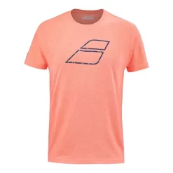 T-Shirt Babolat Exercise Big Flag Corail