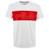 T-Shirt Fila Rudi Blanc / Rouge