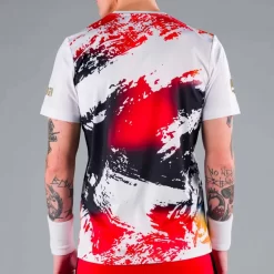 T-Shirt Hydrogen Brush Tech USA -Tennis Soldes Magasin t shirt hydrogen brush tech usa 2