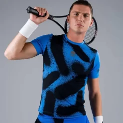 T-Shirt Hydrogen Spray Tech Bleu / Noir