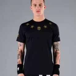 T-Shirt Hydrogen Star Tech Noir / Or