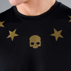 T-Shirt Hydrogen Star Tech Noir / Or -Tennis Soldes Magasin t shirt hydrogen star tech noir or 3