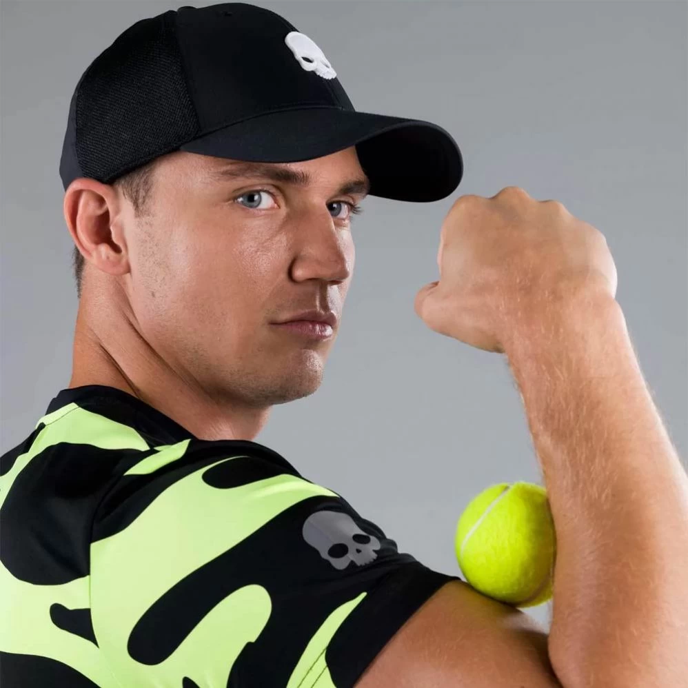 T-shirt Hydrogen Tech Camo Noir / Jaune Fluo 2 T-shirt Hydrogen Tech Camo Noir / Jaune Fluo â Image 2