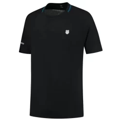T-Shirt K-Swiss Hypercourt Double Crew 2 Noir