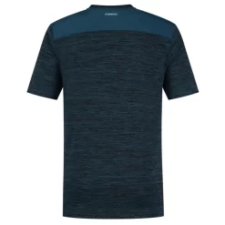 T-Shirt K-Swiss Hypercourt Tee Melange Bleu