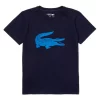 T-Shirt Lacoste Sport Junior Bleu Marine